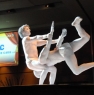 Acrobats at BILD Event