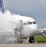 Entering a Smoking Plane at the Annual Firefighter Training at the Pearson Airport Sep 2014