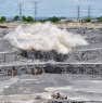 Blowing Up Some Limestone at the St. Mary's Cement Plant in Bowmanville May 2014
