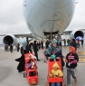 Families Enjoy Closeup Views of Large Jets at the GTAA Streetfest Sept 2014